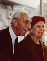 Esther and Julian Aresty.