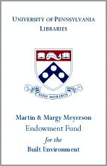 Martin and Margy Meyerson Endowment Fund for the Built Environment bookplate.
